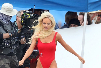 Lily James frontal nude