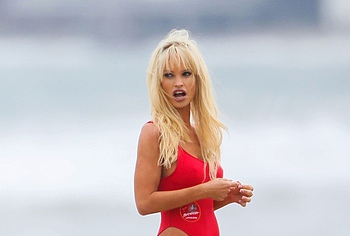 Lily James nude and sexy