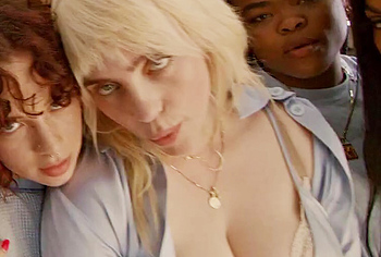 Billie Eilish cleavage