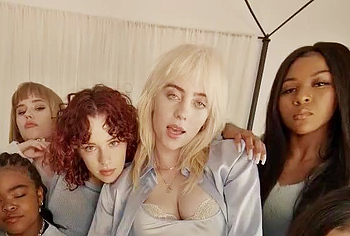 Billie Eilish lingerie