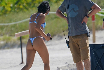Camila Mendes beach photos