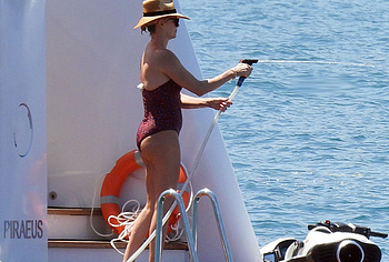 Charlize Theron topless