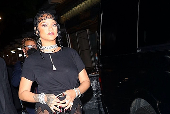 Rihanna see through
