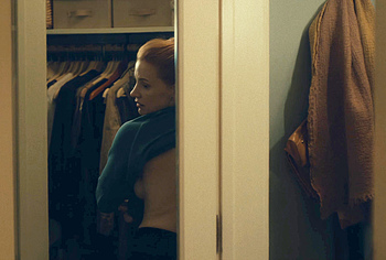 Jessica Chastain topless movie scenes