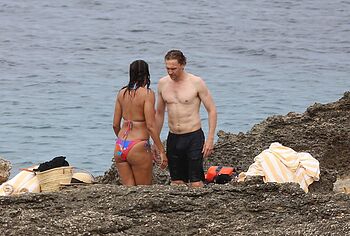 Zawe Ashton bikini ass photos