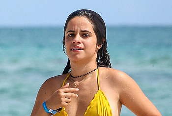 Camila Cabello nipples shots