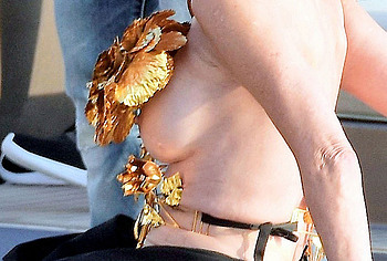 Sharon Stone nipples shots