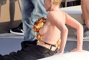 Sharon Stone topless photos