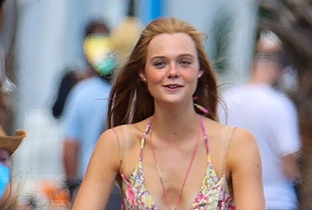 Elle Fanning panties