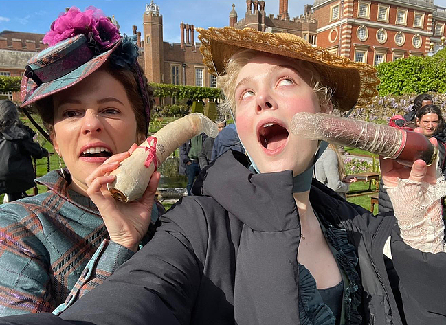 Elle Fanning leaked selfie