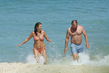 Kate Walsh wet bikini