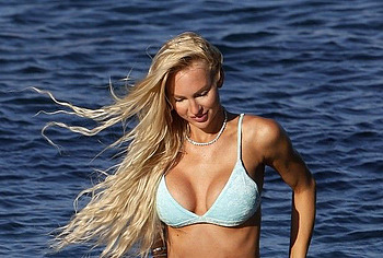 Christine Quinn cameltoe