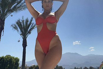 Kourtney Kardashian bikini