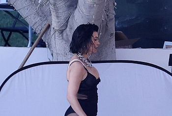 Kourtney Kardashian lingerie