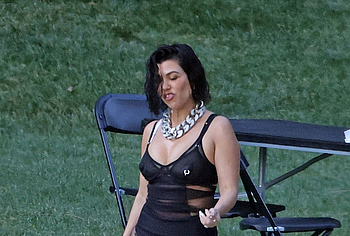 Kourtney Kardashian nipslips