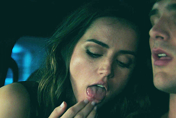 Ana de Armas blowjob