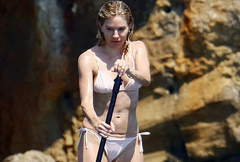 Sienna Miller see through