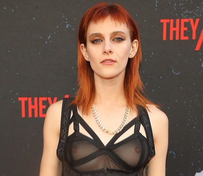 Aubrey Peeples see through