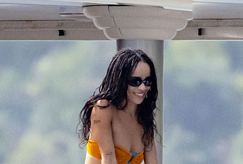 Zoe Kravitz bikini shots