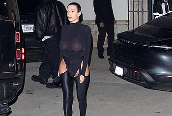 Bianca Censori see through pics