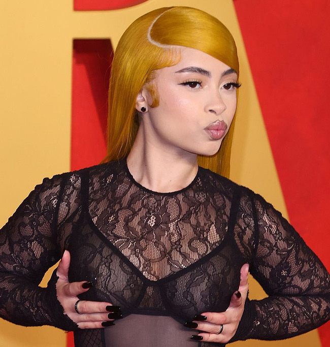 Ice Spice see through pics