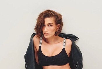 Hailey Bieber underwear pics