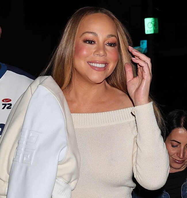 Mariah Carey see through