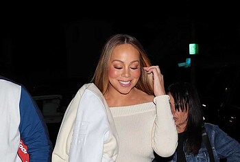 Mariah Carey see through