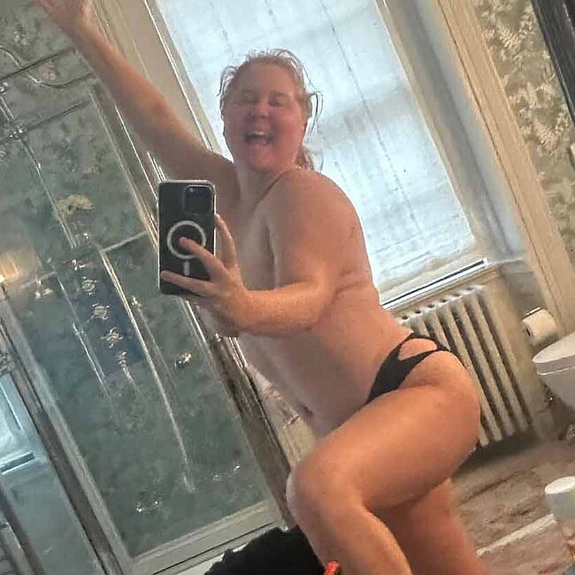 Amy Schumer topless shot
