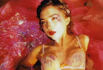 Rowan Blanchard lingerie photo
