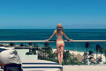 Tricia Helfer bikini