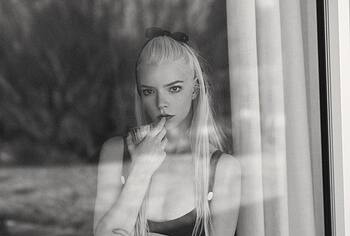 Anya Taylor-Joy lingerie