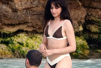 Camila Cabello nipslip