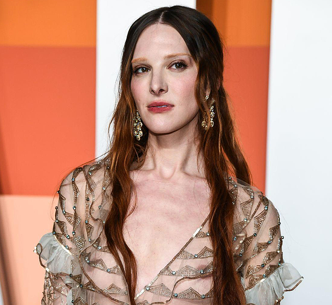 Hari Nef see through