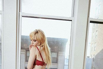 Sophie Thatcher lingerie