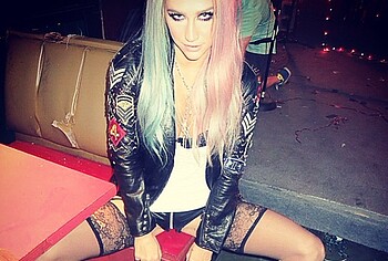 Kesha upskirt