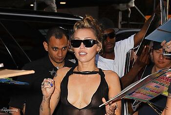 Miley Cyrus see through