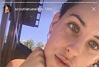 Scout LaRue Willis nipslip