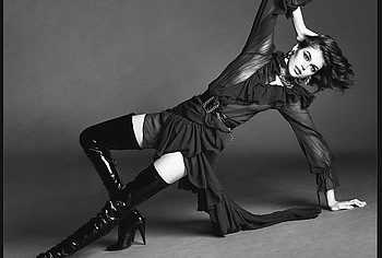 Kaia Gerber see through