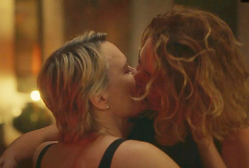 Robin Wright lesbiam sex