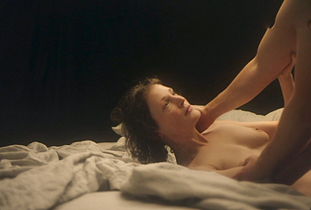 Vicky Krieps naked in Went Up the Hill