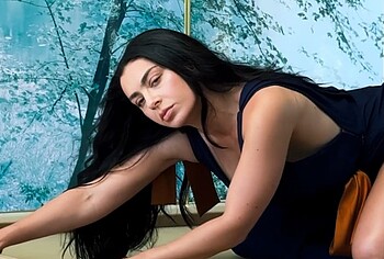 Charli XCX see through moment