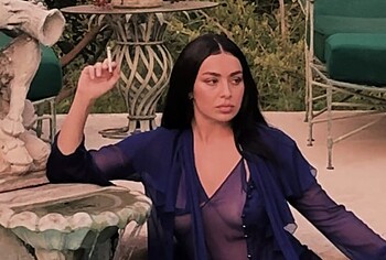 Charli XCX see through moment