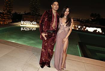 Jenna Ortega in see through dress