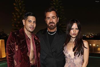 Jenna Ortega in see through dress