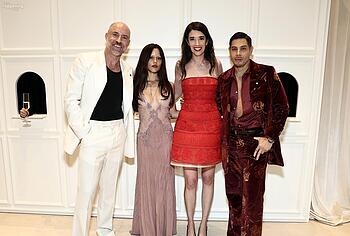 Jenna Ortega in see through dress