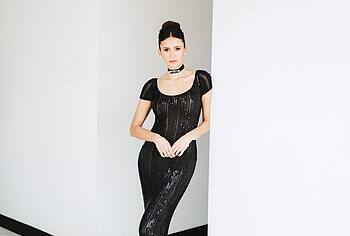 Nina Dobrev topless and sexy