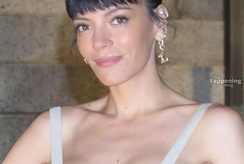 Lily Allen nipslip moments