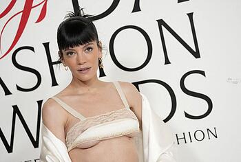 Lily Allen nipslip moments