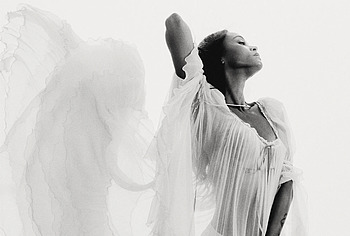 Zoe Saldana sexy for Vogue